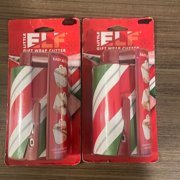 LITTLE ELF GIFT WRAP CUTTERS - Picture 1 of 3